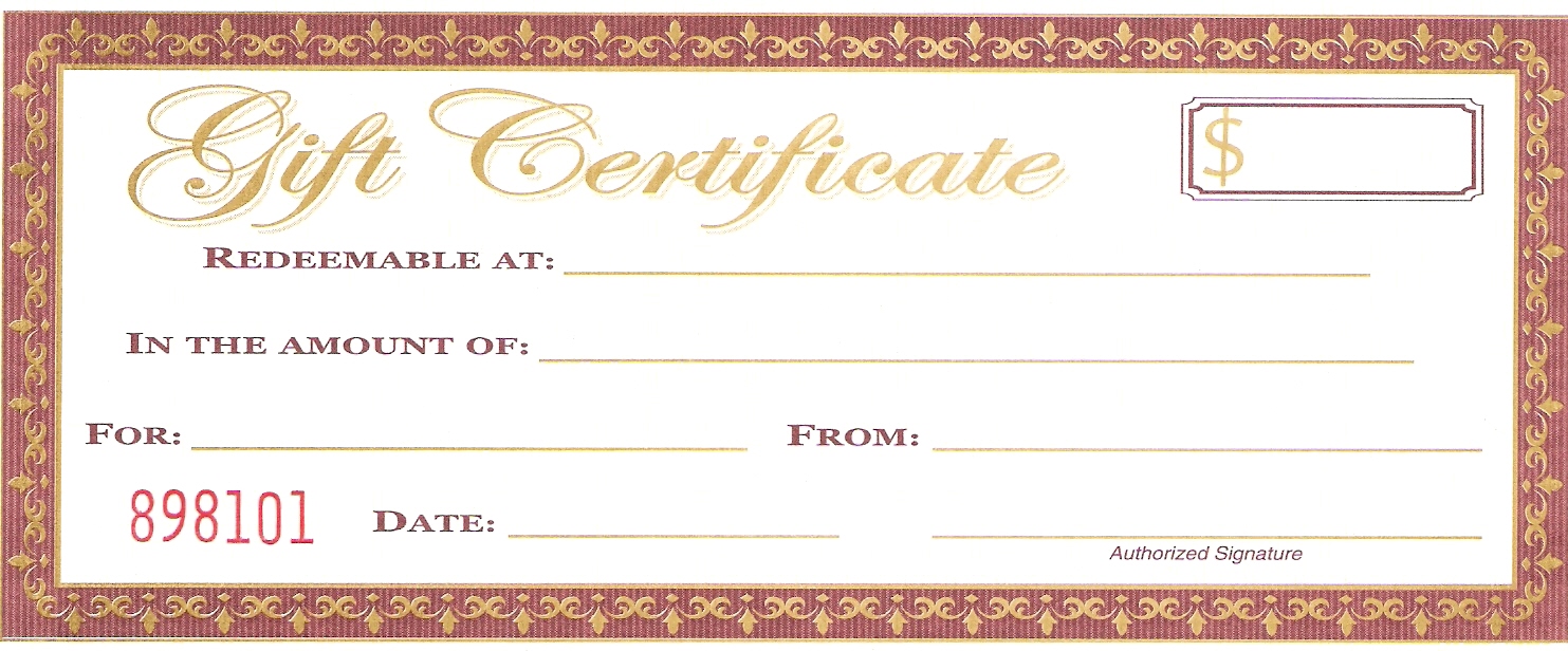 how to make a gift certificate in word Nunn Andishmes