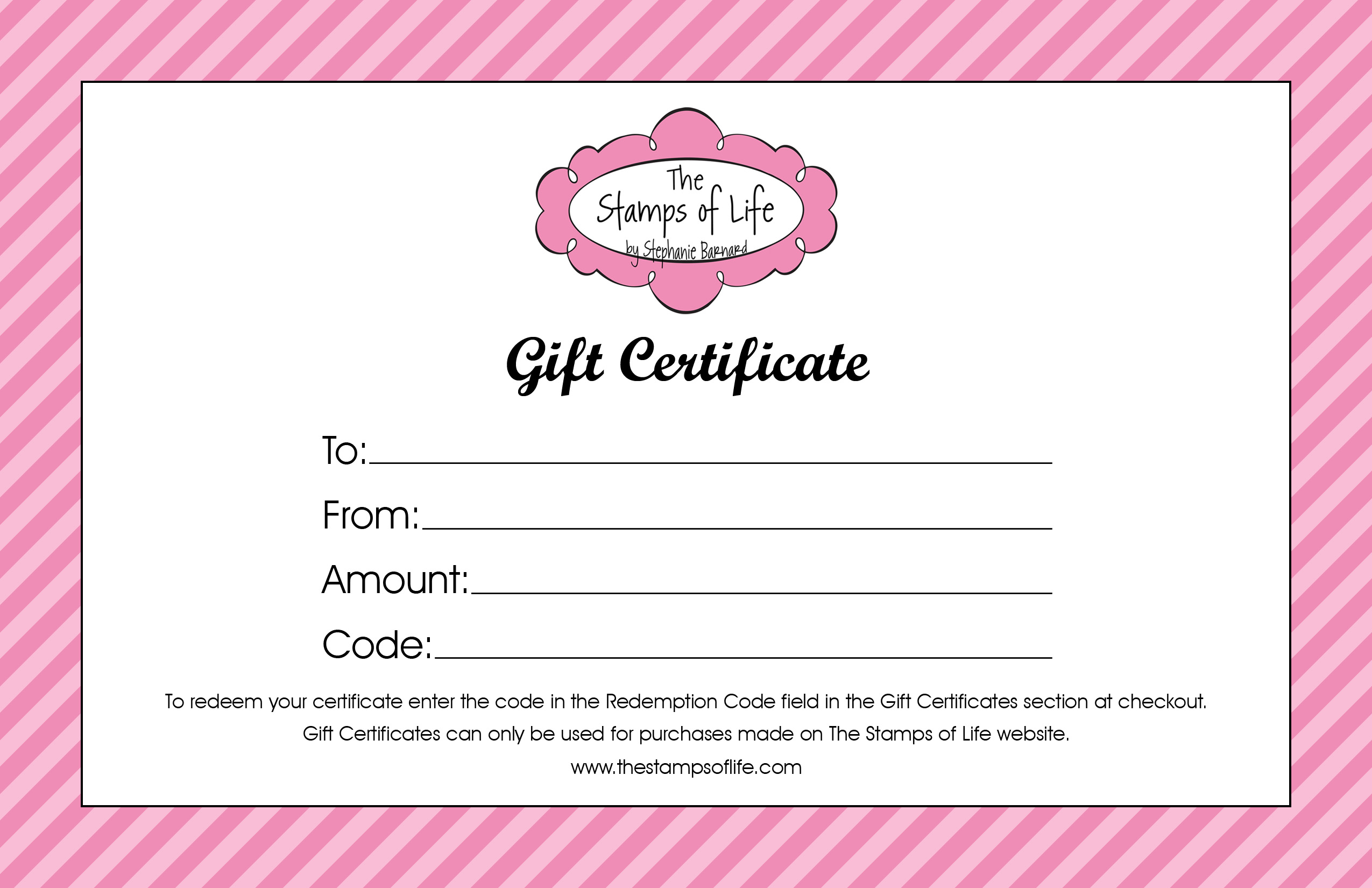 free printable gift cheque Promotions Throughout Printable Gift Certificates Templates Free