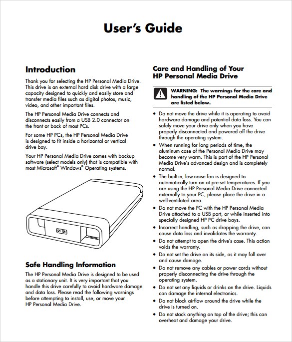 8-free-user-manual-templates-word-excel-formats