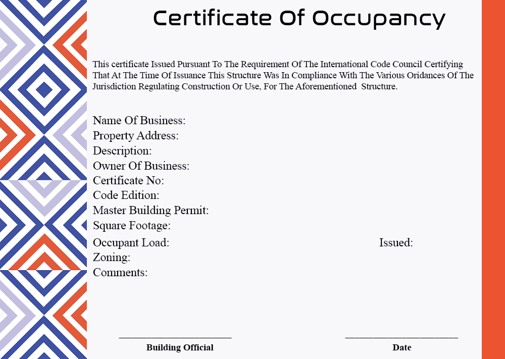 4-certificate-of-occupancy-templates-word-excel-formats