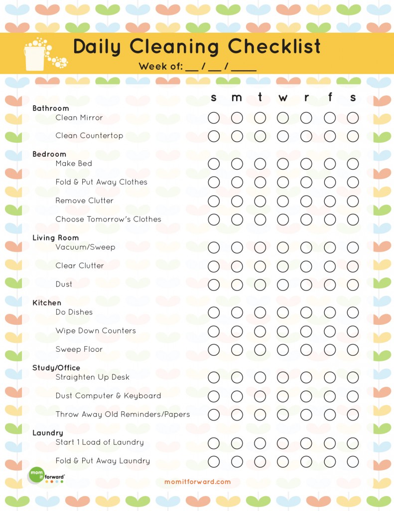 13-cleaning-checklist-templates-free-word-excel-formats