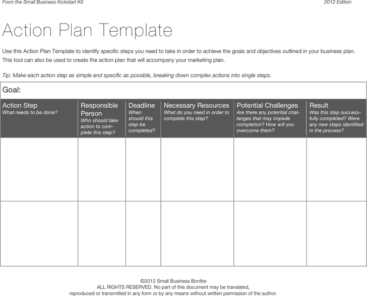 Microsoft Word Action Plan Template from www.wordtemplatesdocs.org