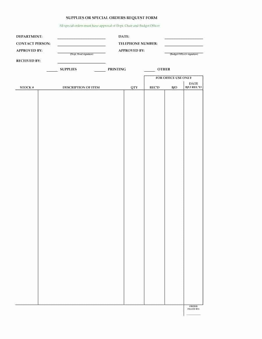33 Free Order Form Templates & Samples in Word Excel Formats