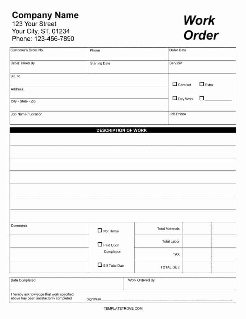 New Customer Form Template Word from www.wordtemplatesdocs.org