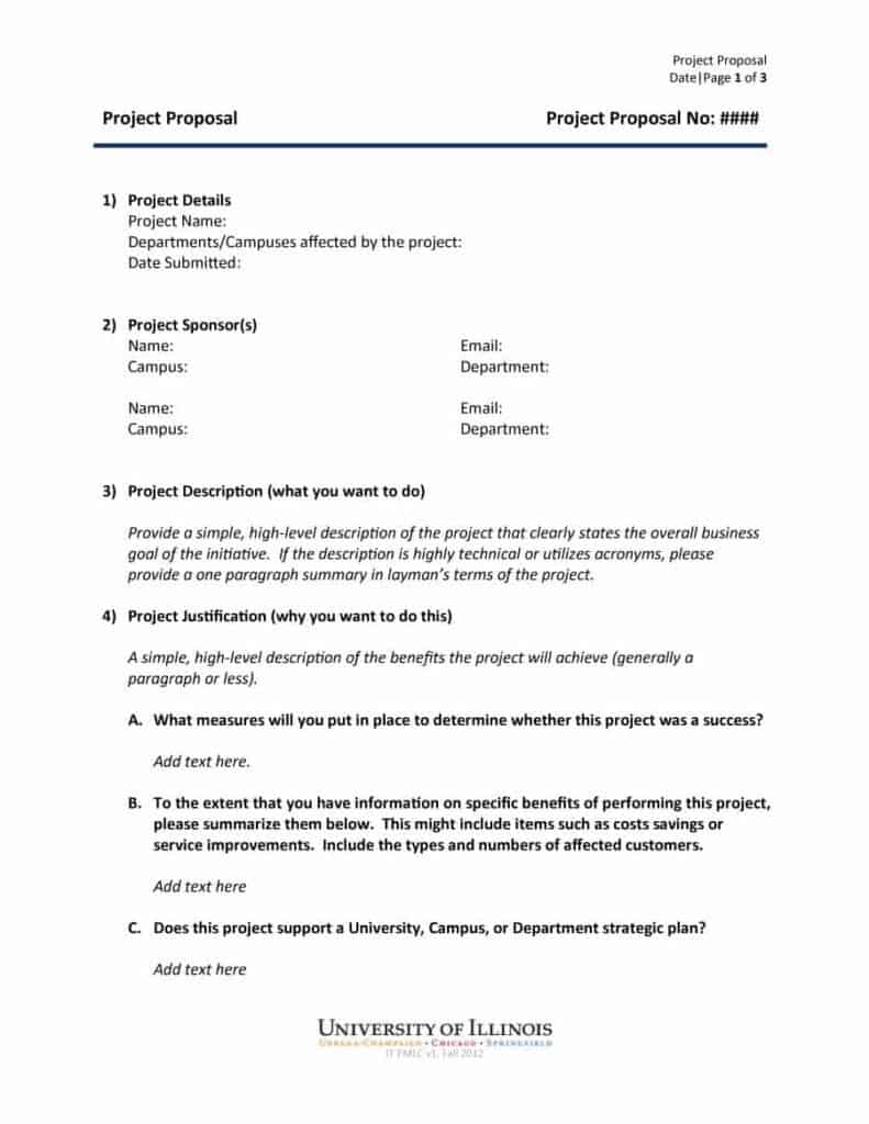 21 Free Word Proposal Templates In Word Excel PDF