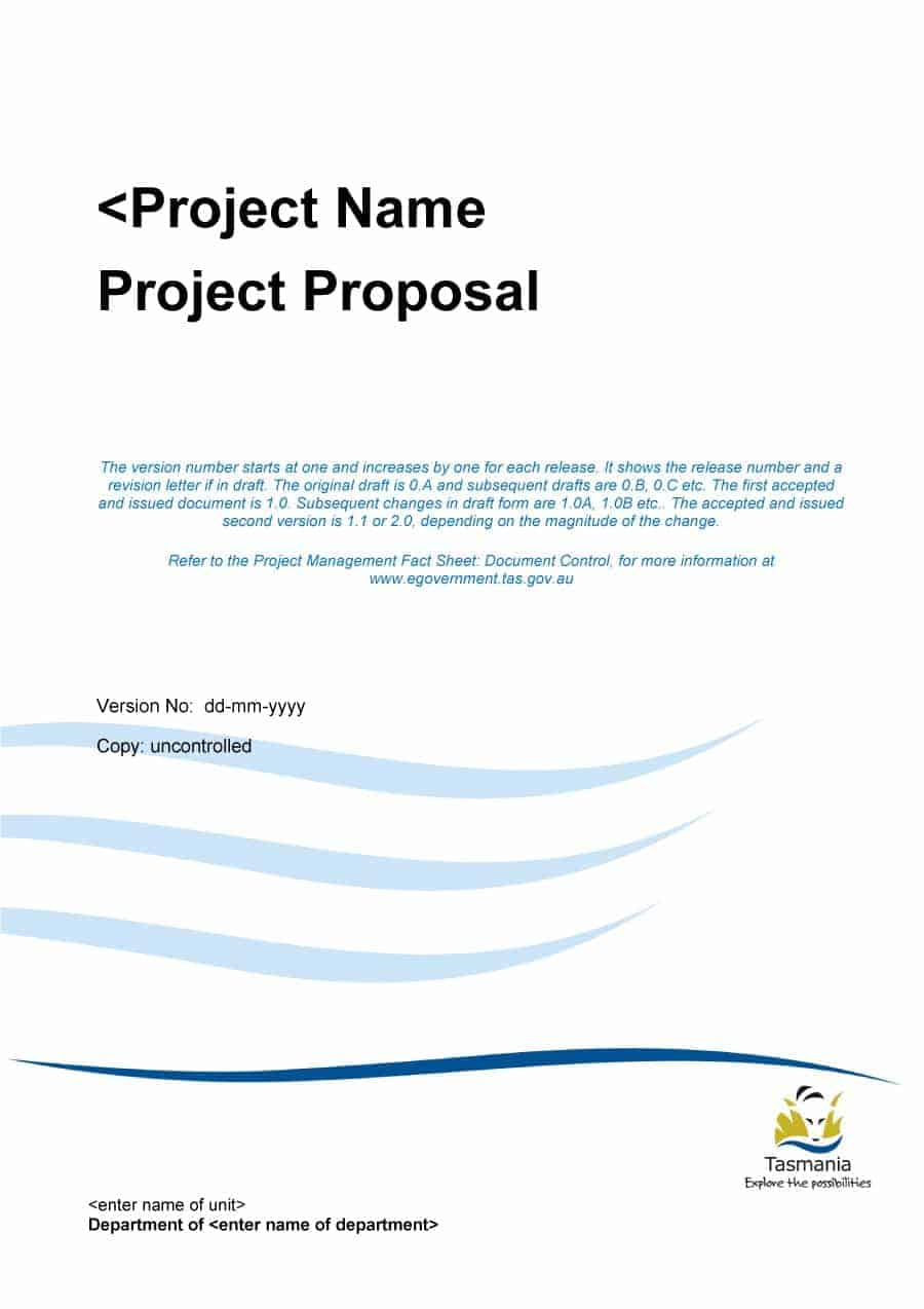 21 Free Word Proposal Templates In Word Excel PDF