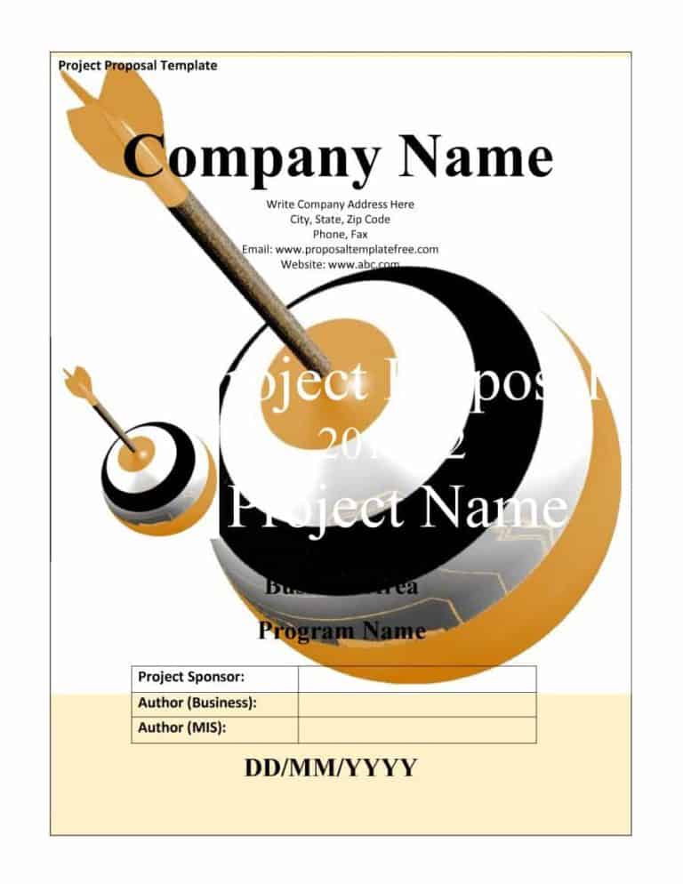 21 Free Word Proposal Templates In Word Excel PDF