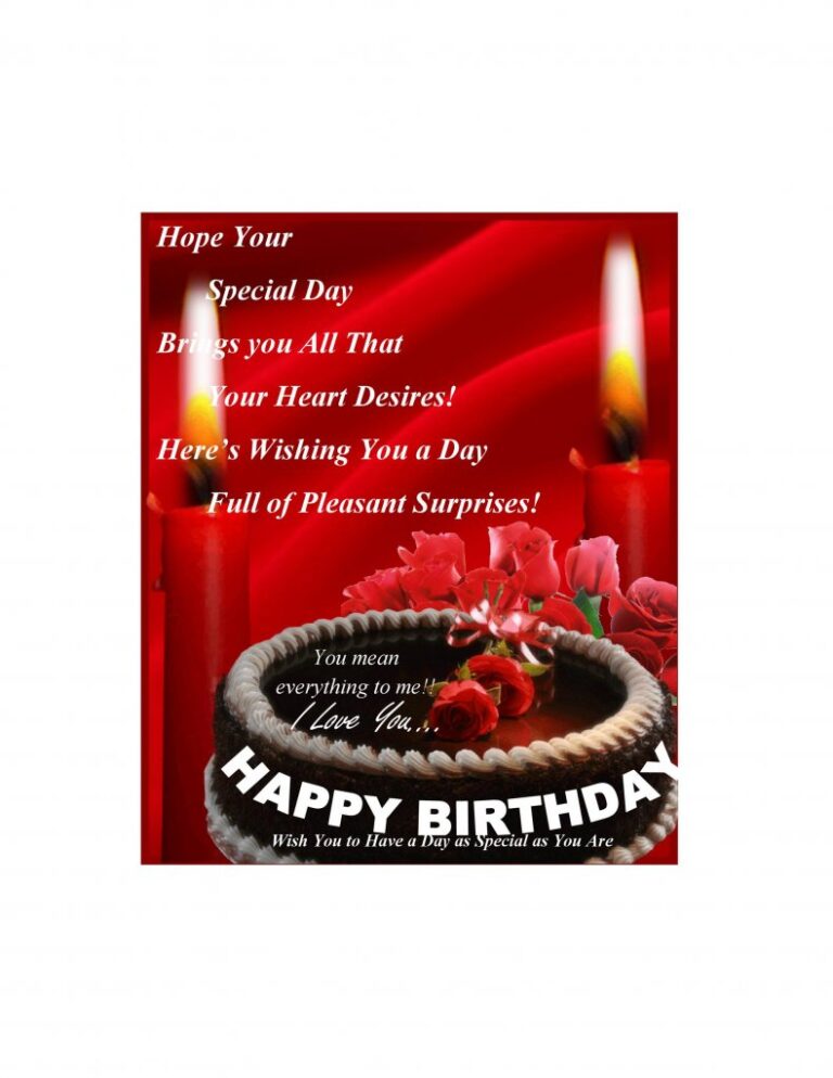 8+ Free Birthday Card Templates in Word Word Excel Formats