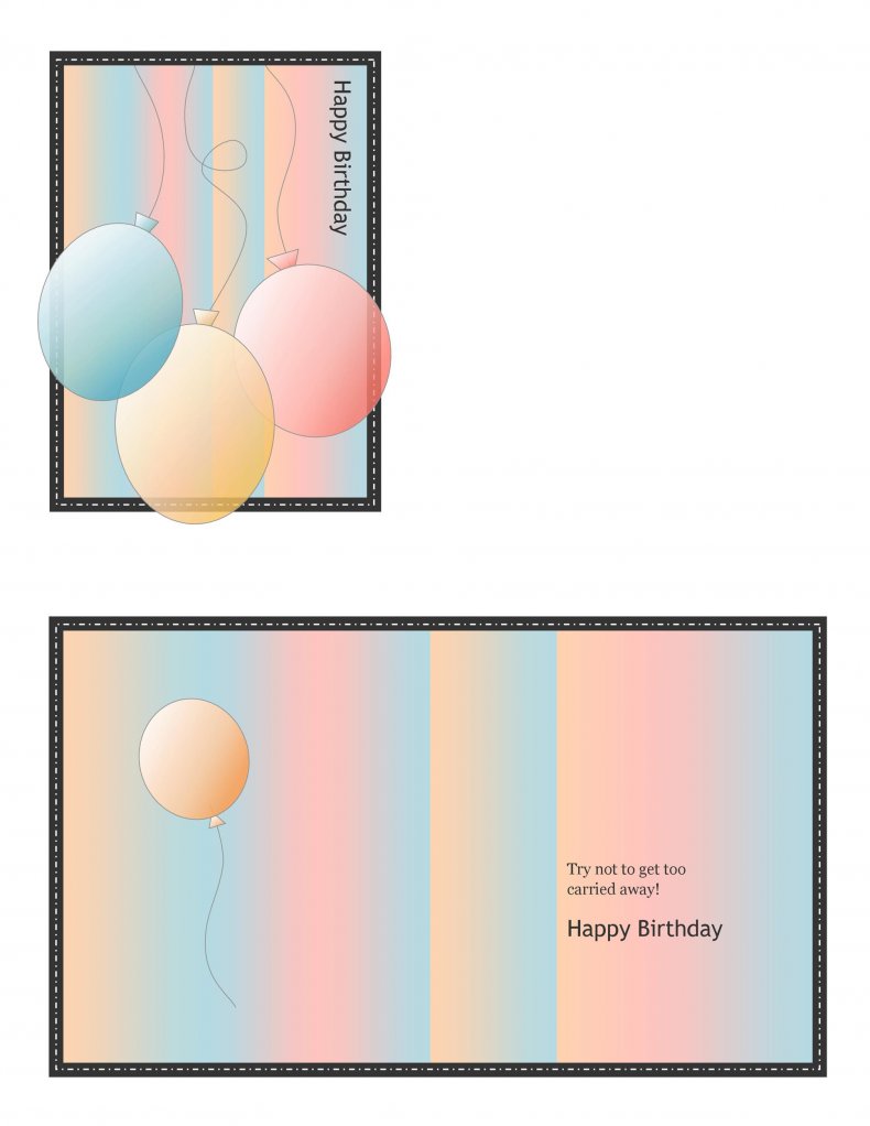 8 free birthday card templates in word word excel formats