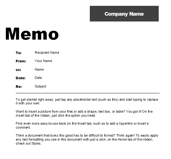 Interoffice Memo Template from www.wordtemplatesdocs.org