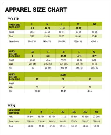 Dress The Population Size Chart